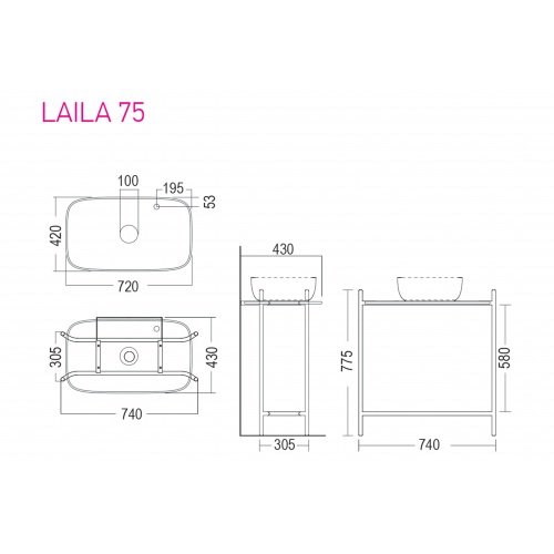 Laila 75 / Hi-Box