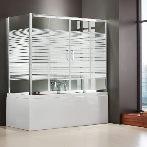 Axis Bath Slider 2+2 + Side panel