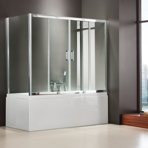 Axis Bath Slider 2+2 + Side panel