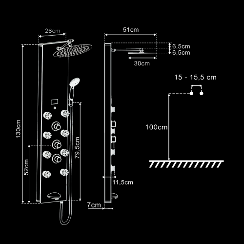 Dark Crystal Thermostatic